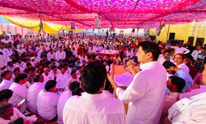 Panipat News/Government should pay compensation to farmers in 15 days - Deepender Hooda