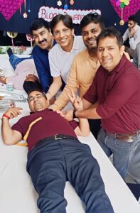 Panipat News/6th mega blood donation camp organized by Aarambh Foundation