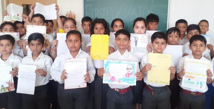 Panipat News/Various activities organized on Ambedkar Jayanti at Dr.MKK Arya Model School