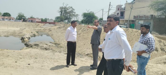 Panipat News/Chief Engineer did a surprise inspection of nectar lakes