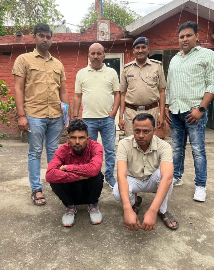 Panipat News/Two accused arrested in the case of fraudulently grabbing land