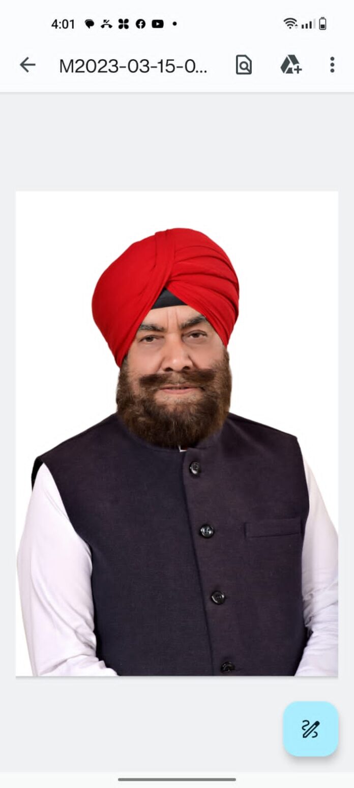 Congress senior leader Sardar Trilochan Singh