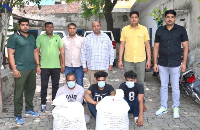 Panipat News/Three Drug Smugglers Arrested