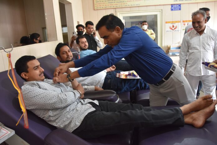  Panipat News/Red Cross Society organized blood Donation Camp