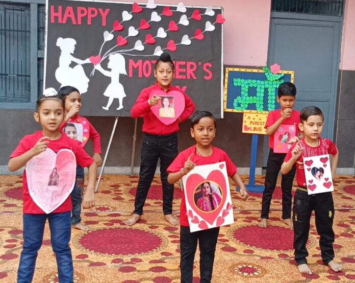 Panipat News/Mother's Day celebrated at Victor Public Senior Secondary School