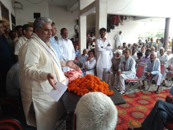 Panipat News/Rajya Sabha MP Krishna Lal Panwar