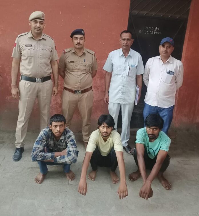 Panipat News-Three Accused of Murder Arrested