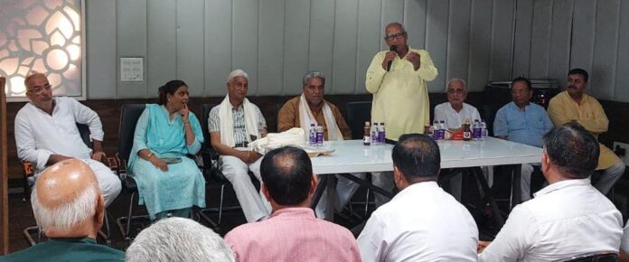 Panipat News/BJP Senior Worker Public Dialogue Program 