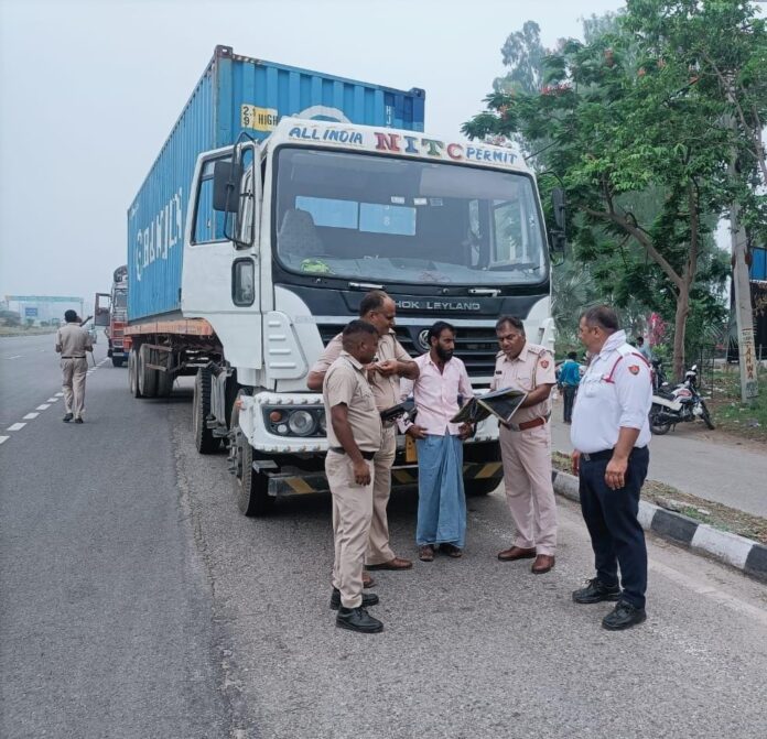 Panipat News-Road Safety on National Highway