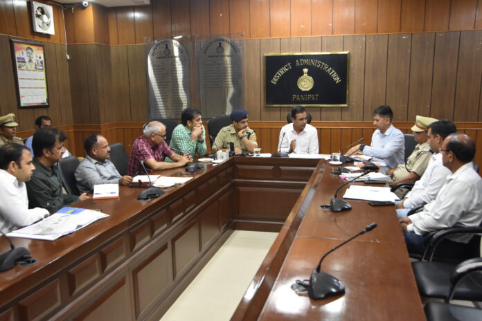 Panipat News-Crime And NCORD Review Meeting