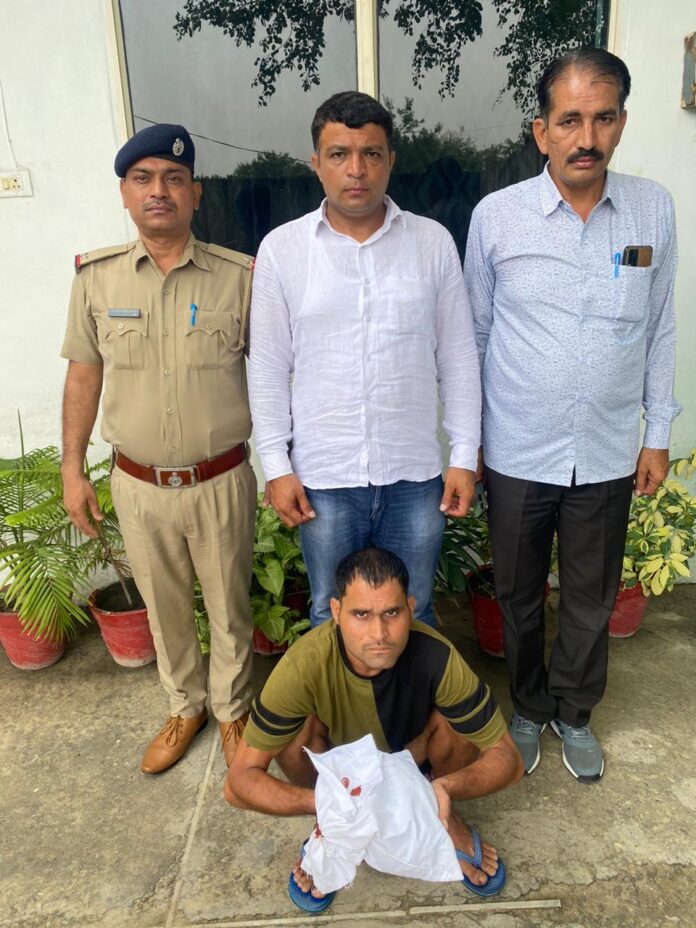 Panipat News-Accused Arrested With Ganja