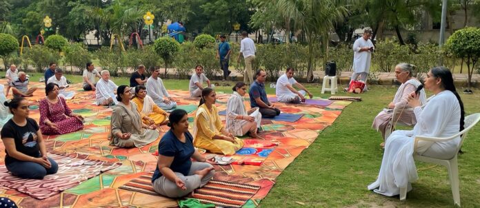 Panipat News-Brahma Kumaris International Yoga Day