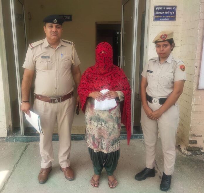 Panipat News-Drug Smuggler Accused Woman Arrested