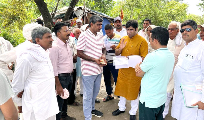 Crops Damaged Due To Flood