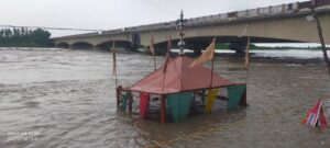 Panipat- Yamuna River in Spate