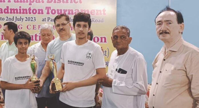 Panipat News-Badminton Champion