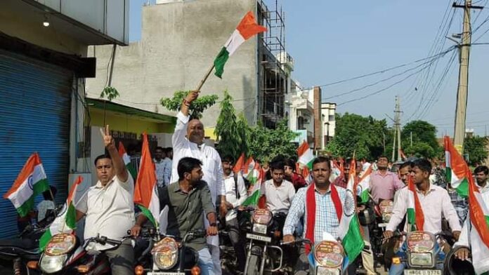 Tiranga Yatra In Panipat Rural Constituency