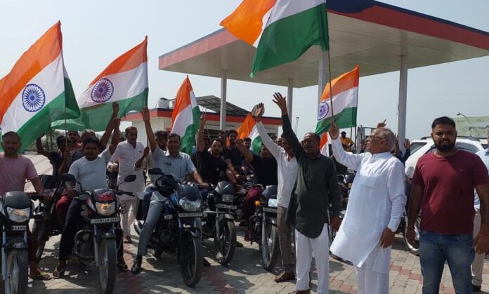 Tiranga Yatra Organized in Matloda