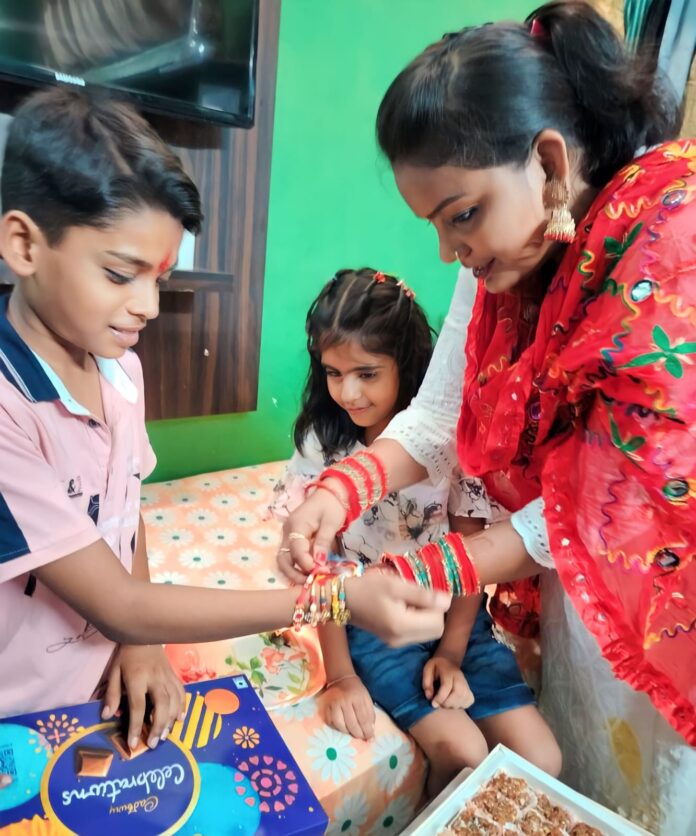 Rakhi festival Celebrated With Pomp