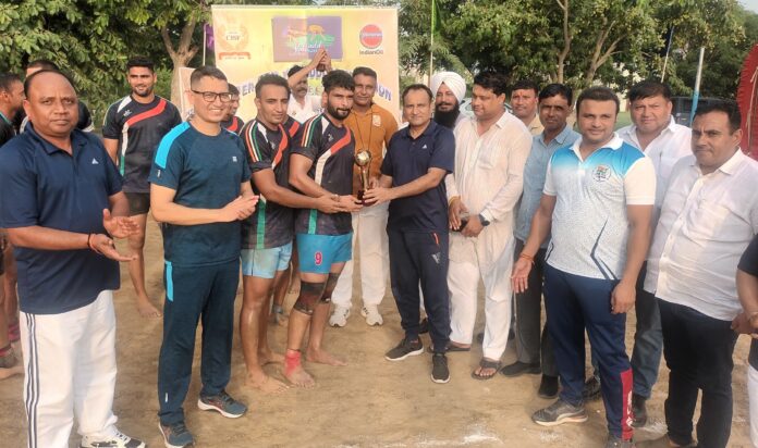 NCR Sector Kabaddi Team Of CISF Selected