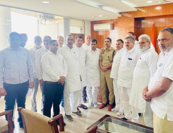 Congress Party Delegation Met SP (Panipat)