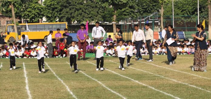 Sports day organized at St. Mary's Convent School