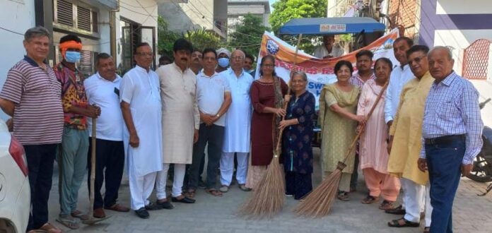 Cleanliness campaign launched in Panipat Ward 21