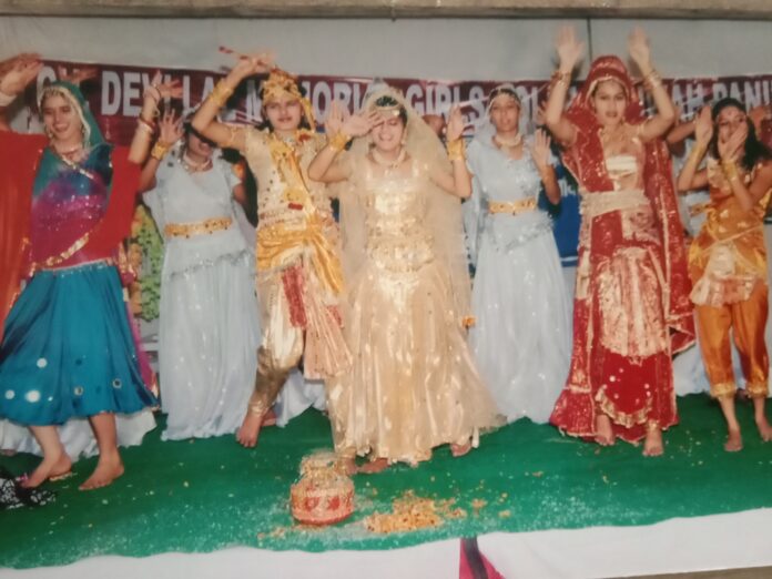 Garba festival celebrated in Chaudhary Devi Lal Memorial Girls PG College Siwah