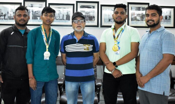 Arya College Won Gold Medal