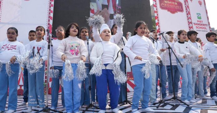 Winter Carnival Celebrated In Piet Sanskriti School