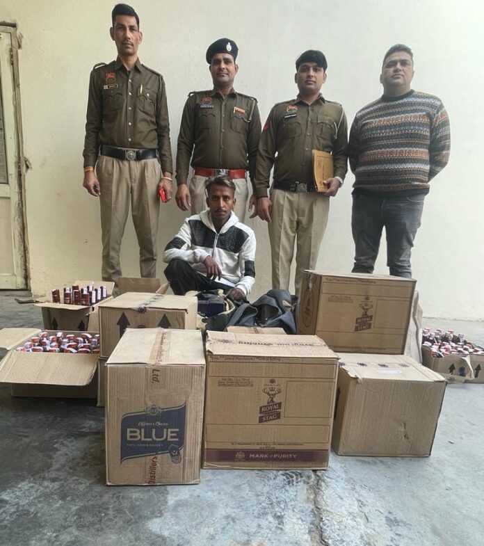 Smuggler Arrested With Beer