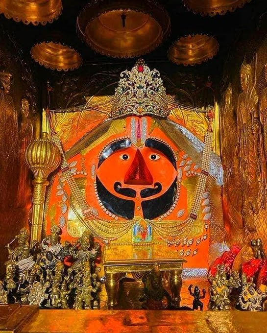 Lord Shriram, Lakshman, Seeta and Hanuman, Salasar Balaji Temple, Akola,  Maharashtra, India Stock Photo - Alamy