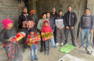 Aasra Foundation Distributed Blankets To The Needy 