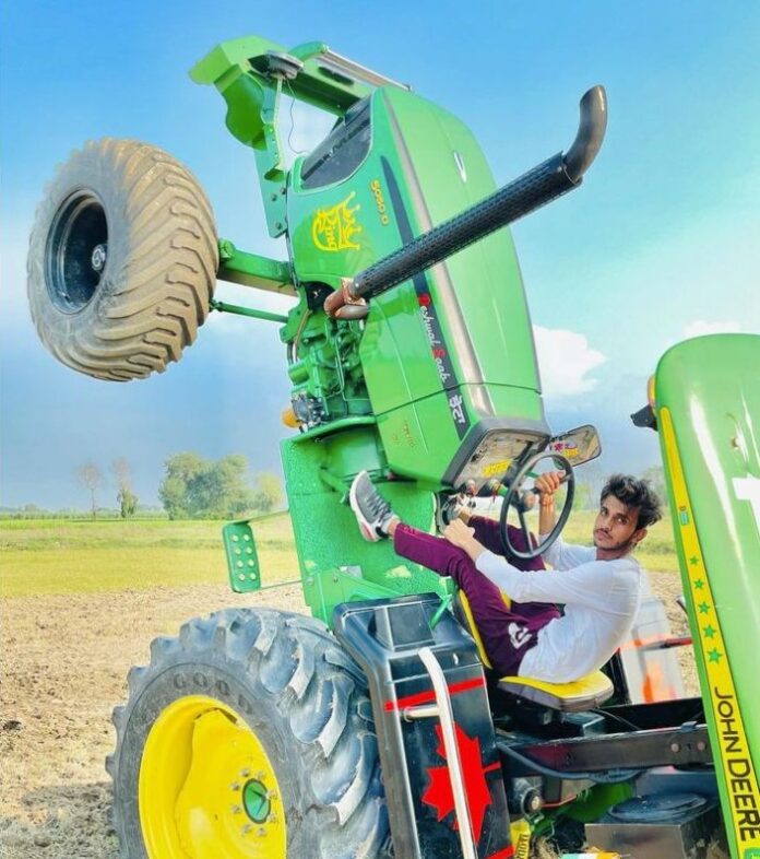Tractor Stuntman And Tochan King Nishu Deshwal