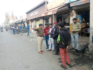 Panipat District Police's campaign against encroachment continues