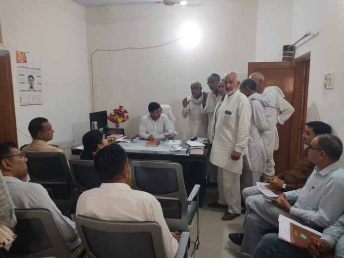 Decision of Big Kisan Mahapanchayat soon on non-release of outstanding compensation, Bhavantar, e-compensation amount in agriculture sector and delay in giving tube well connection.