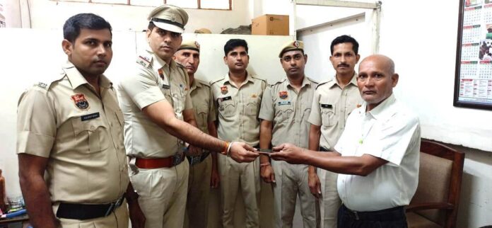 Cyber ​​cell team recovered 40 smart phones worth Rs 7.59 lakh within 90 days and handed them over to the owners.