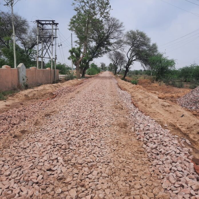 Road is being constructed from Bhonsala to Khatkar