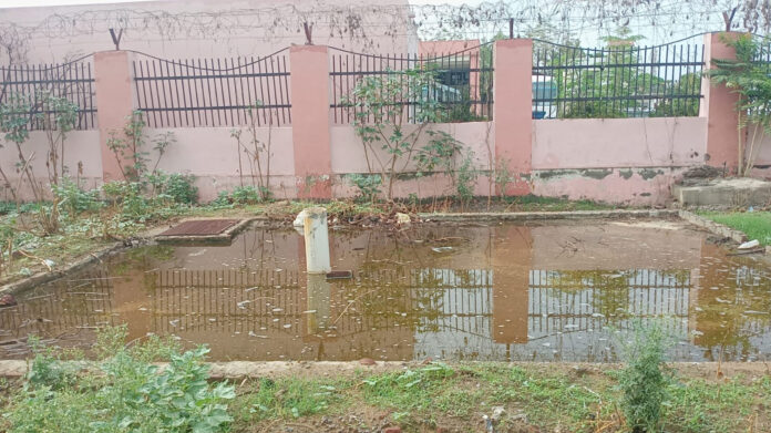 Ground water can be recharged through rain water harvesting system.
