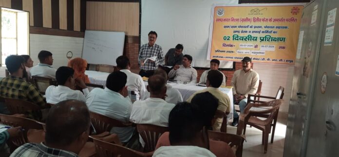 TB sensitization workshop organized for village heads and block development assistants