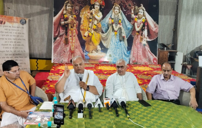 Lord Jagannath Yatra will be taken out in Gurugram on July 7: Achyuta Hari Das