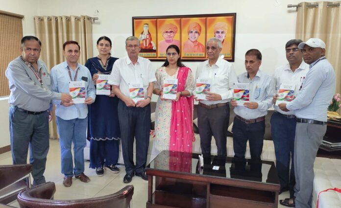 Vice Chancellor released the Indo US Civil Nuclear Deal book at Baba Mastnath University