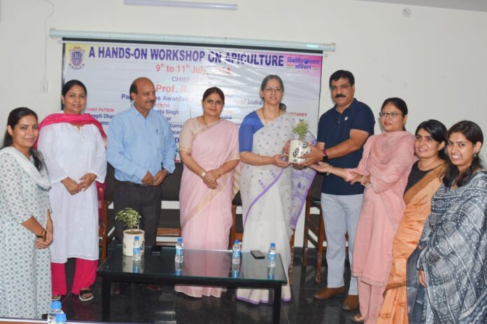 Workshop on beekeeping organized at Chaudhary Bansi Lal University