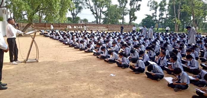 Organizing Hindi Calligraphy Competition