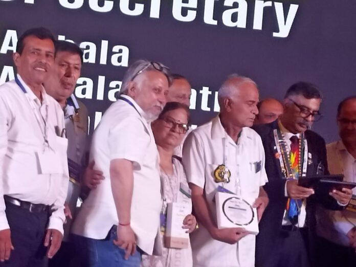Rotary Club Ambala Industrial Area receives district level awards
