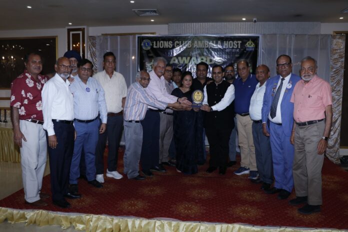Lions Club Ambala Host organized prize distribution ceremony