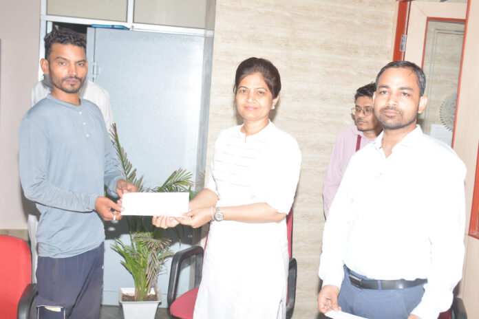 Loan distribution program organized in Sarva Haryana Gramin Bank