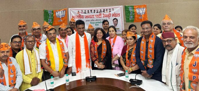 BJP won booth in Rewari Mandal meeting, won election, called for policy