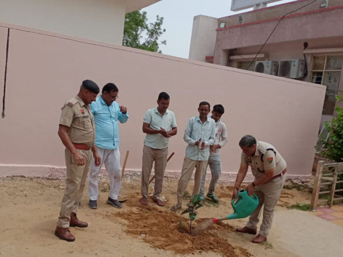 Take a pledge to plant trees for environmental protection, which will protect the environment as well as human life: DSP Vinod Shankar.