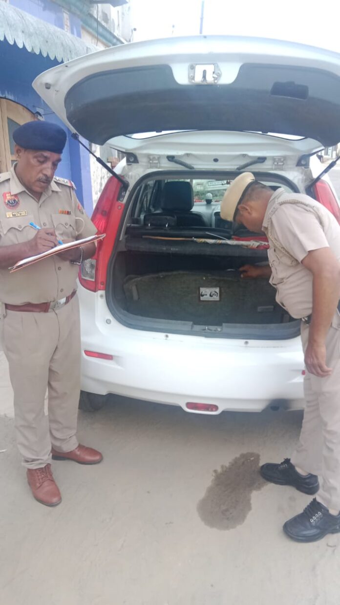 Police issued challans during checking campaign